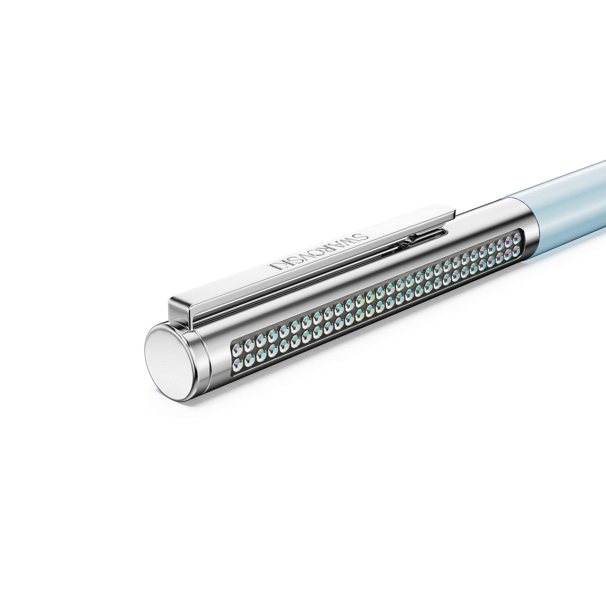 Matrix Tennis ballpoint pen, Blue, Chrome plated