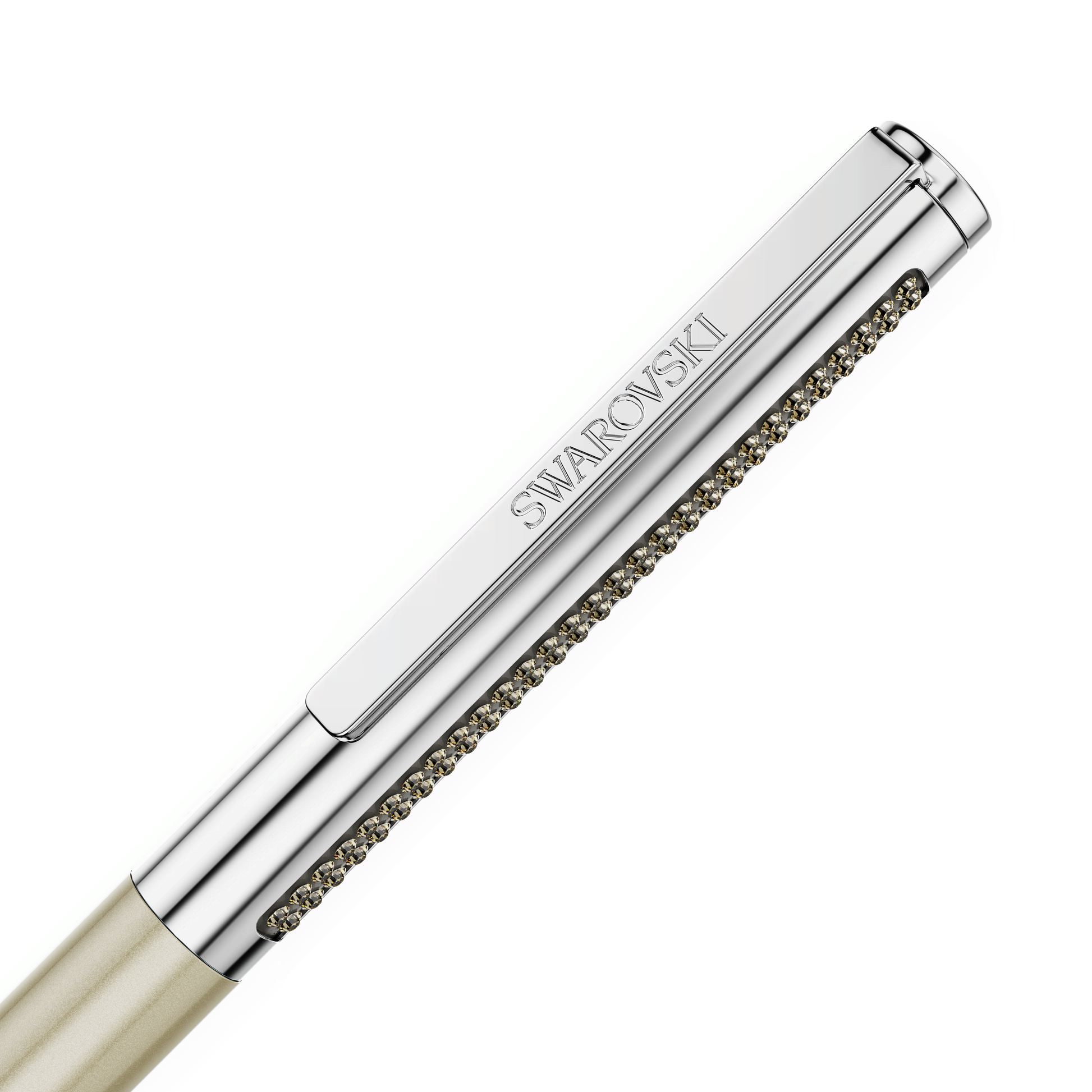 Matrix Tennis ballpoint pen, Brown, Gold-tone plated