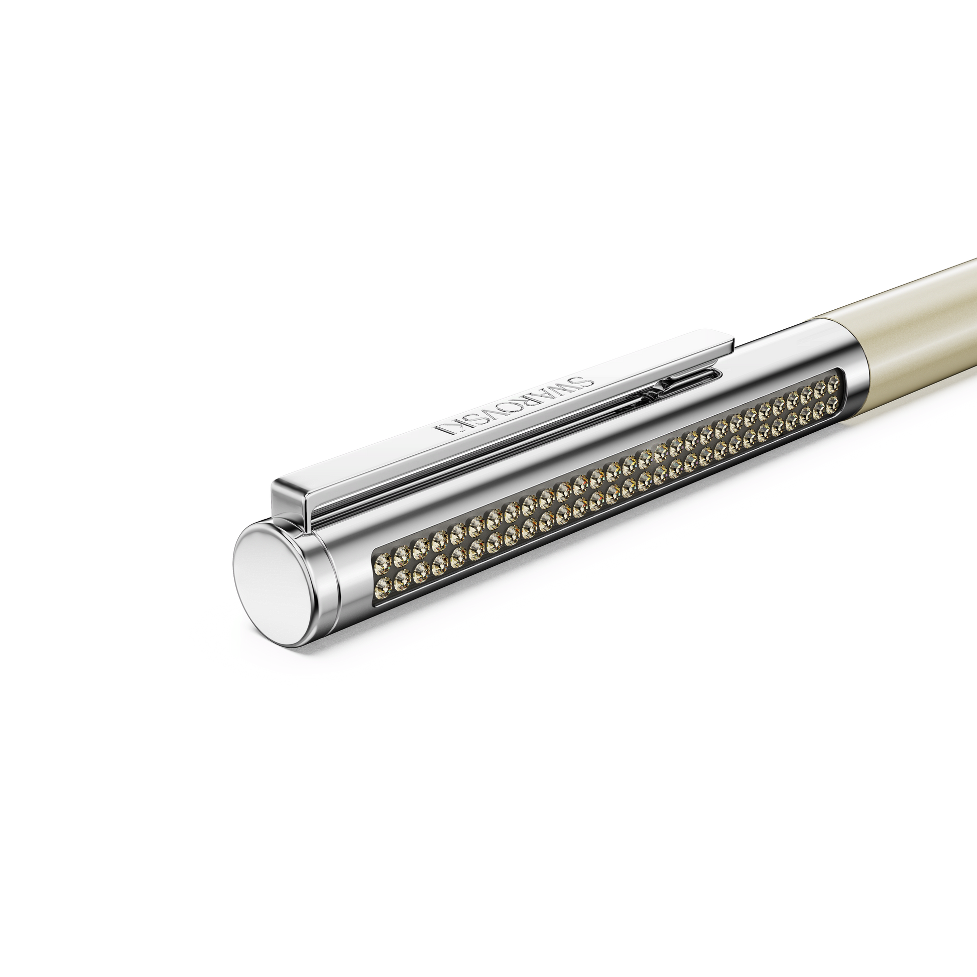 Matrix Tennis ballpoint pen, Brown, Gold-tone plated