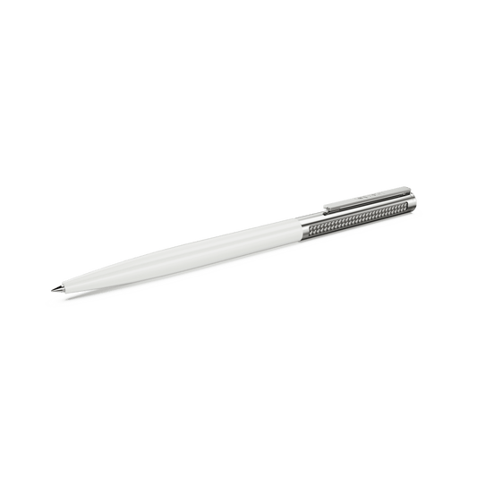Matrix Tennis ballpoint pen, White, Chrome plated