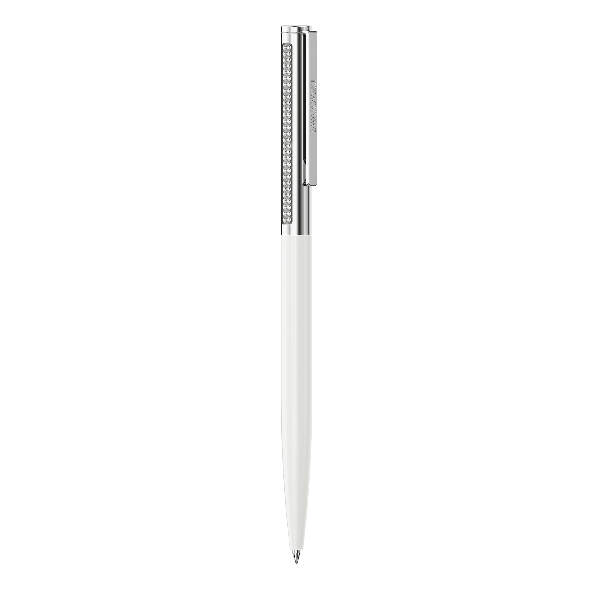 Matrix Tennis ballpoint pen, White, Chrome plated