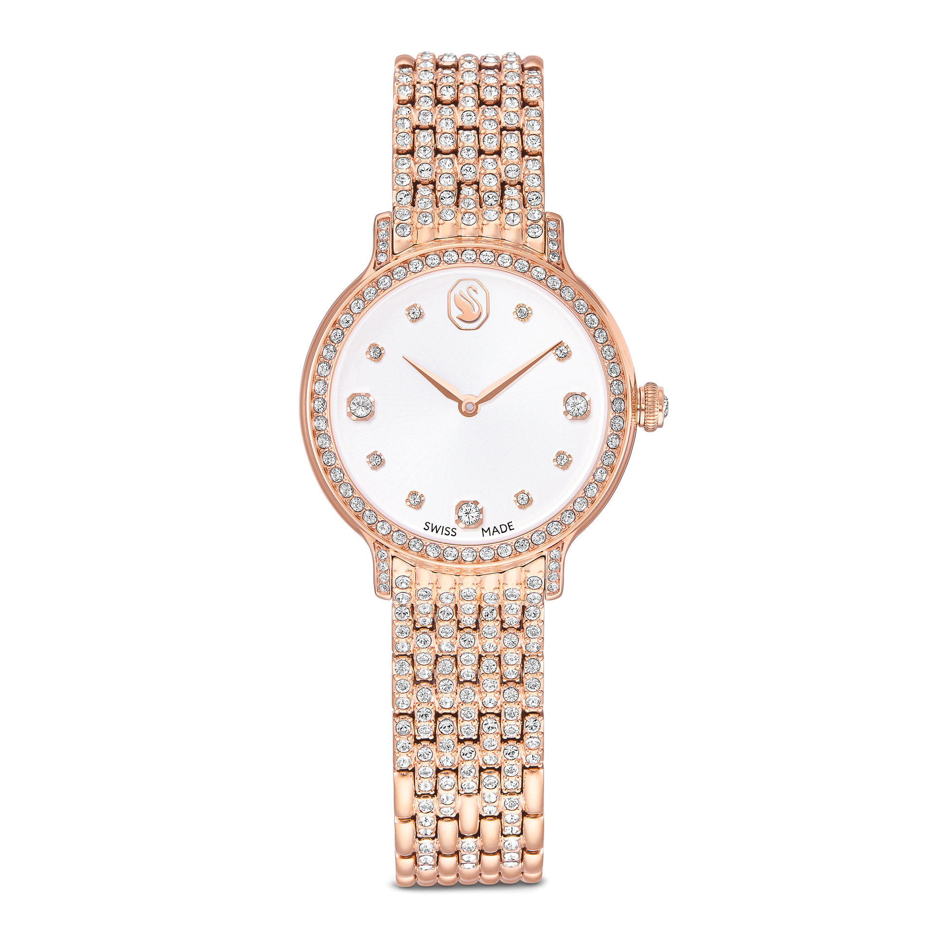 Imber watch, Swiss Made, Metal bracelet, Rose gold tone, Rose gold-tone finish
