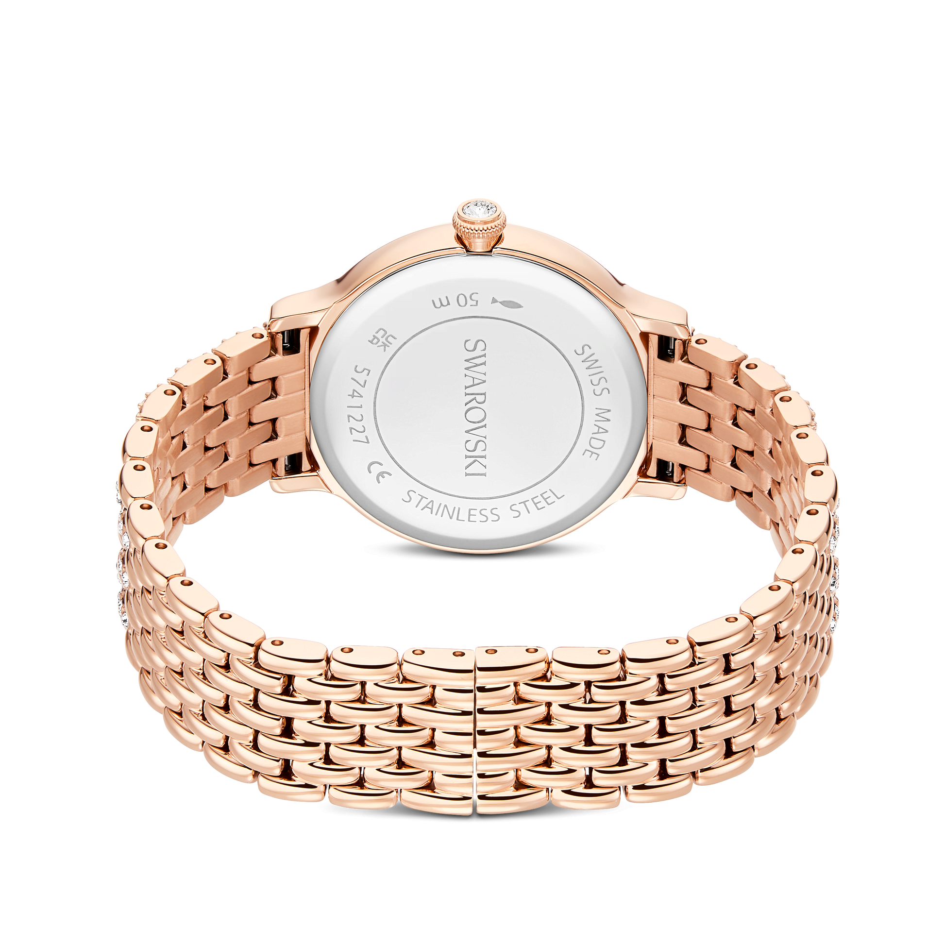 Imber watch, Swiss Made, Metal bracelet, Rose gold tone, Rose gold-tone finish