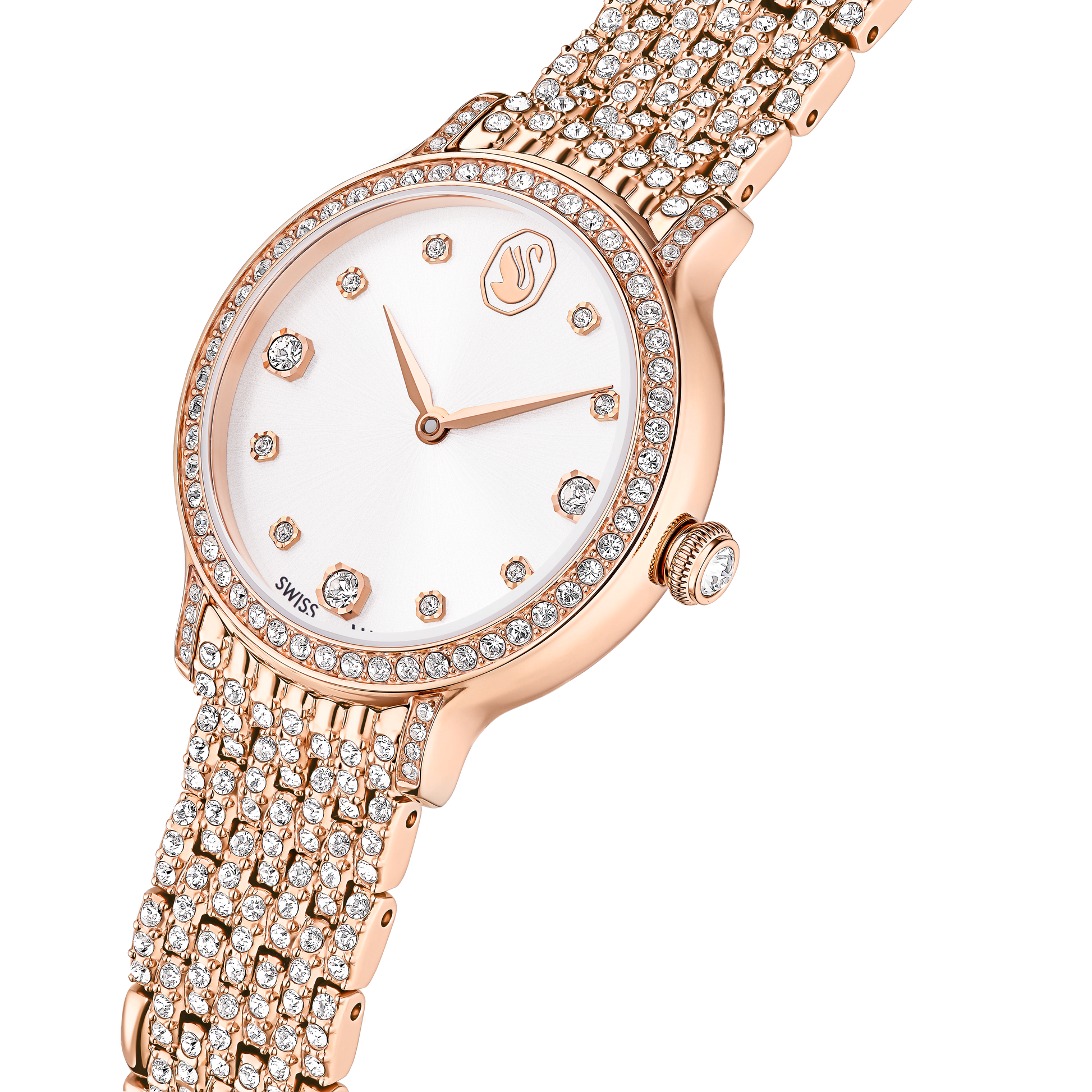 Imber watch, Swiss Made, Metal bracelet, Rose gold tone, Rose gold-tone finish