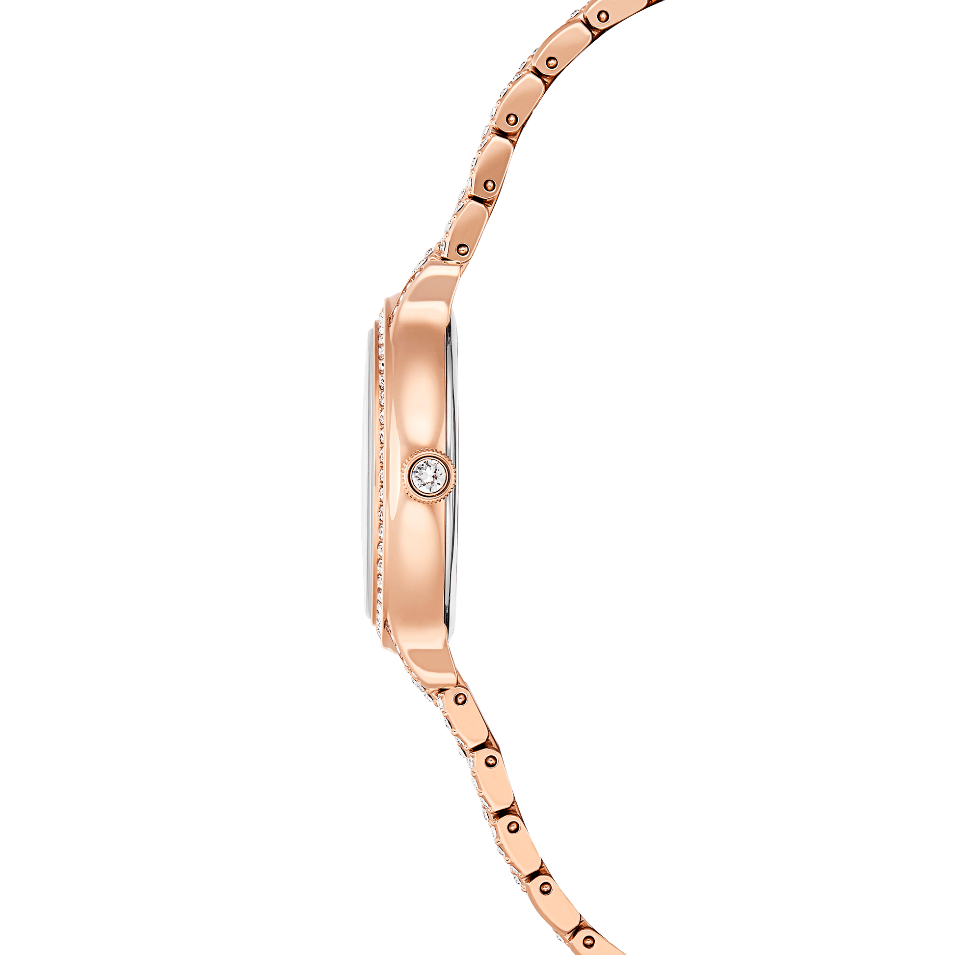 Imber watch, Swiss Made, Metal bracelet, Rose gold tone, Rose gold-tone finish