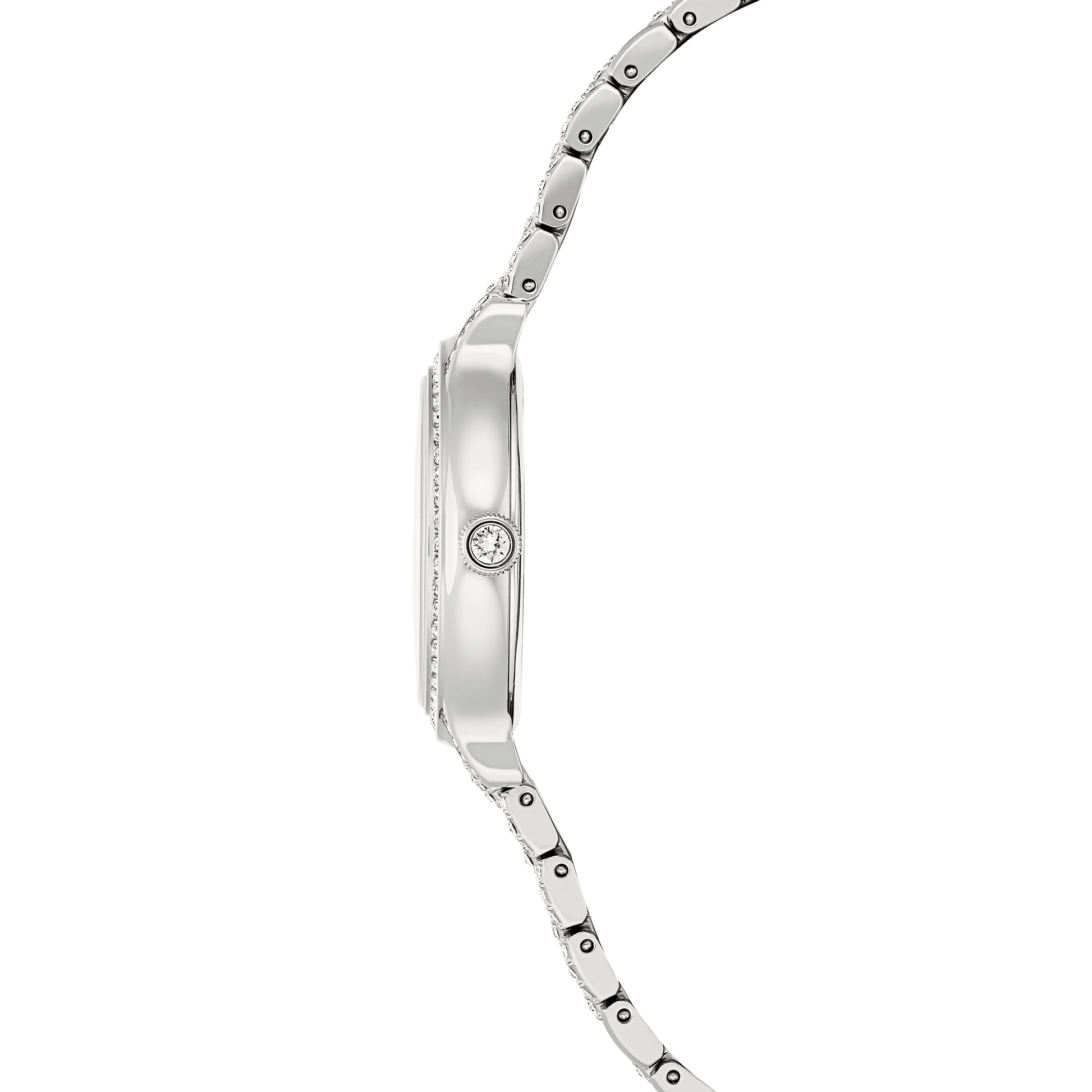 Imber watch, Swiss Made, Metal bracelet, Silver tone, Stainless steel