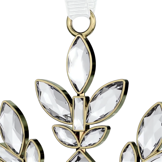 Gema Holiday Ornament, Crystal