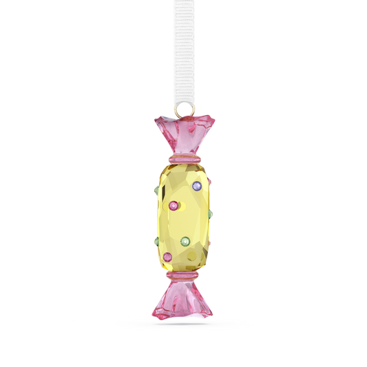 Holiday Cheers Dulcis Candy Ornament, Yellow