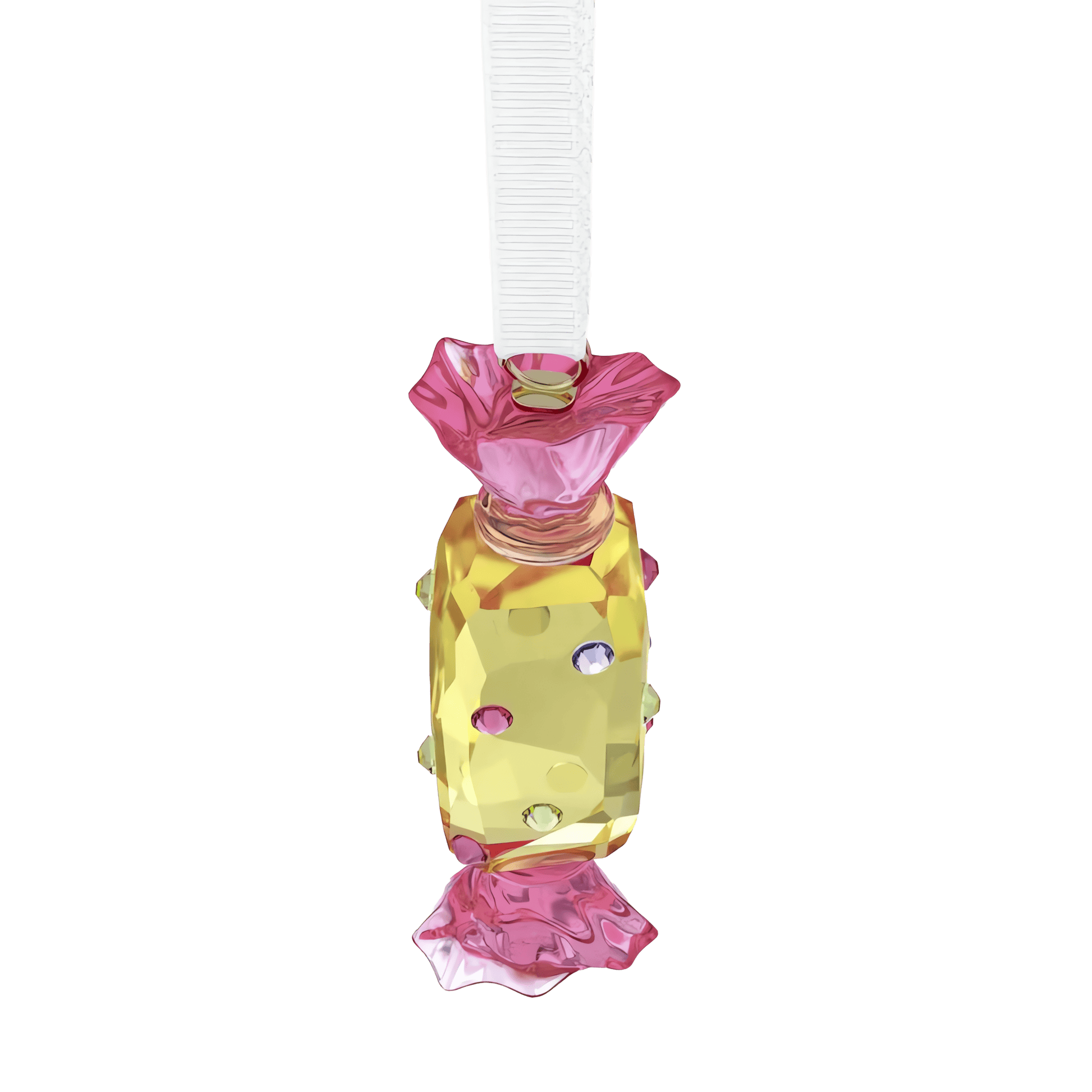 Holiday Cheers Dulcis Candy Ornament, Yellow