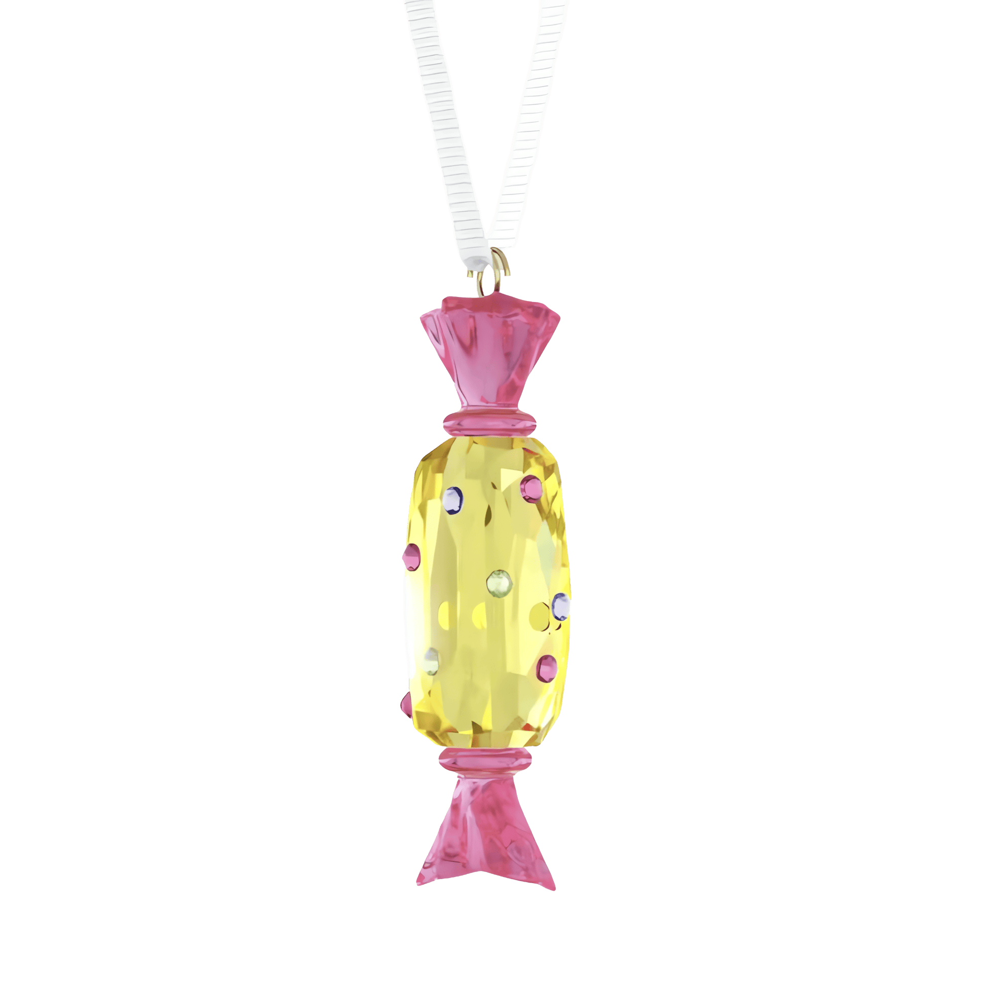 Holiday Cheers Dulcis Candy Ornament, Yellow
