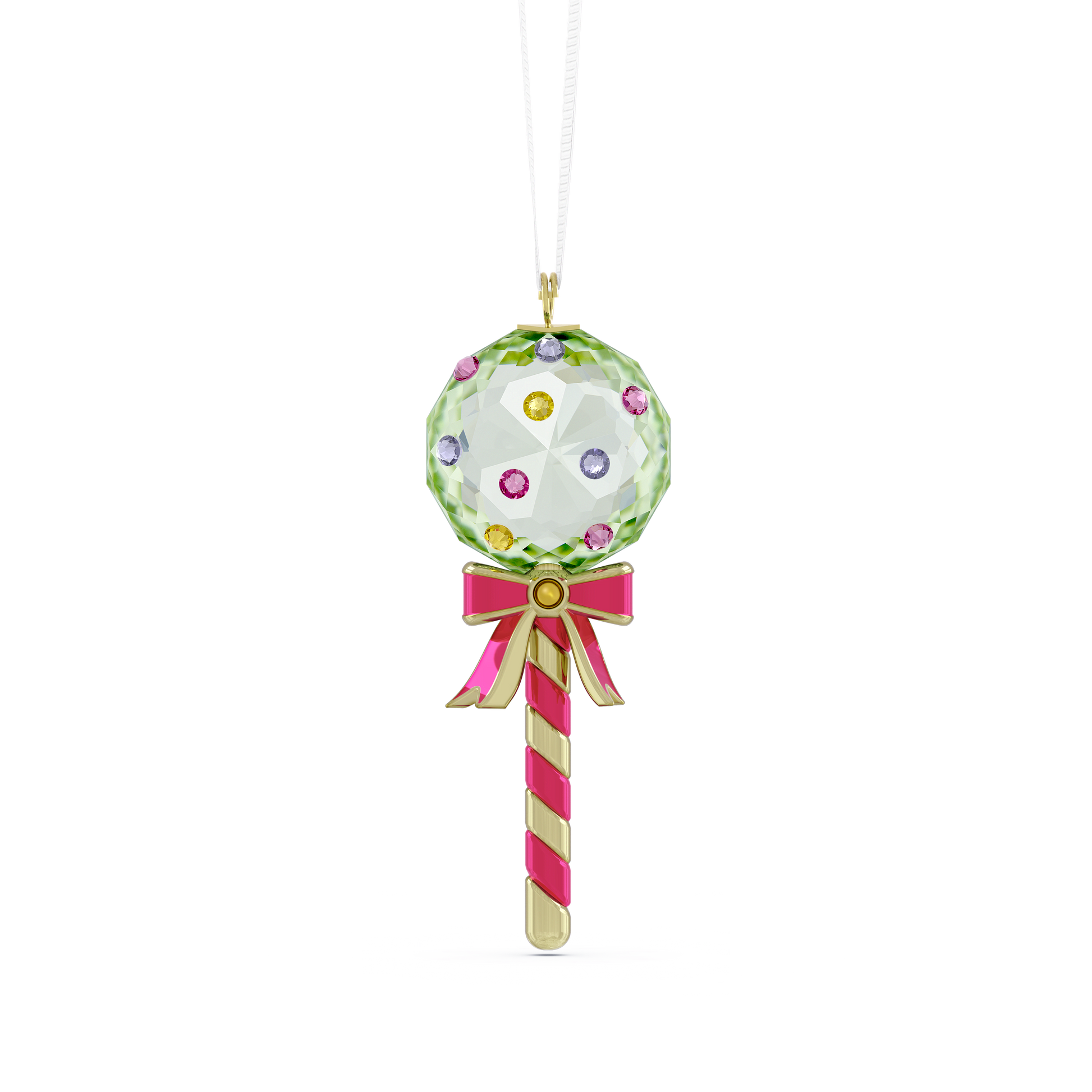 Holiday Cheers Dulcis Lollipop Ornament, Green
