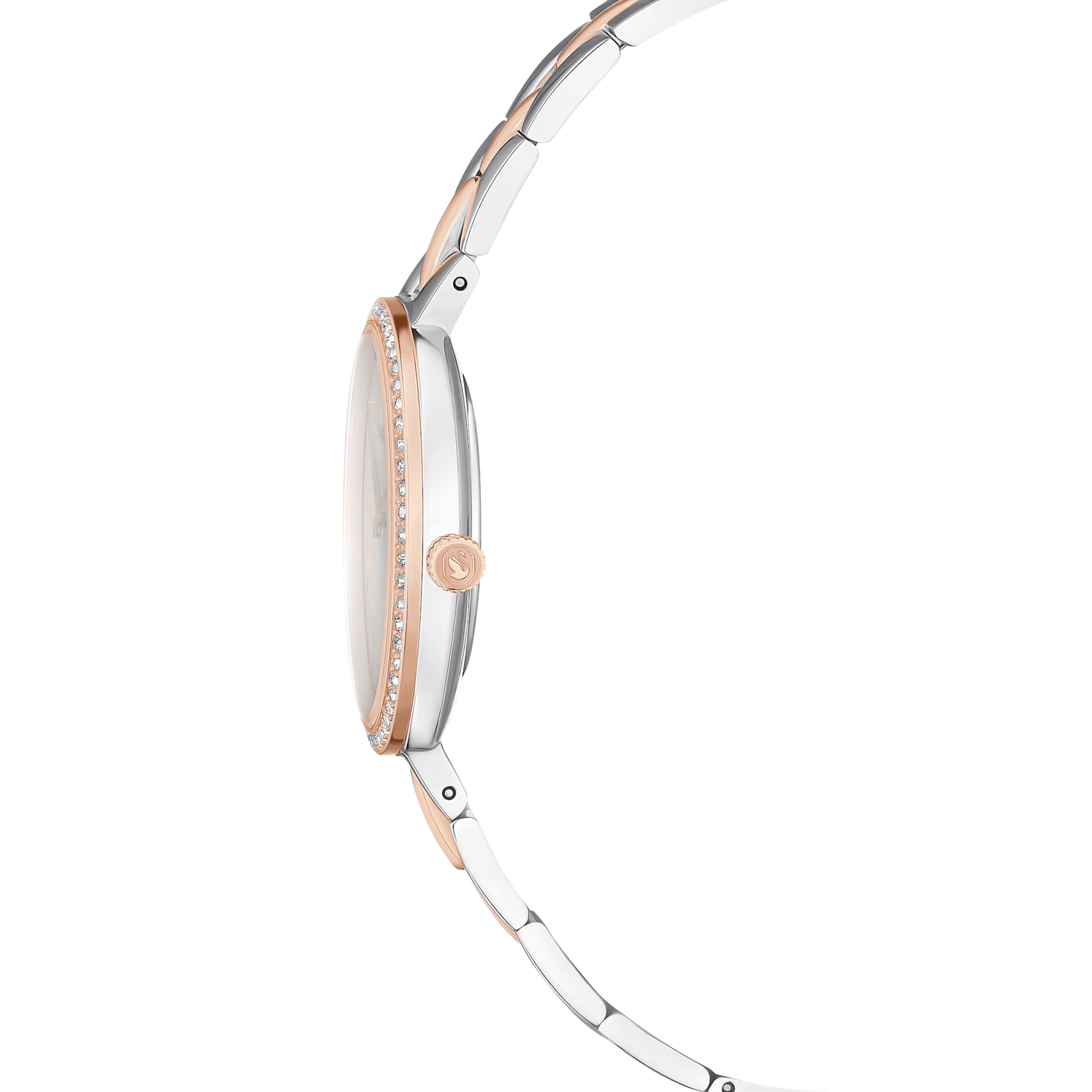 Cosmopolitan watch, Swiss Made, Metal bracelet, Silver tone, Mixed metal finish