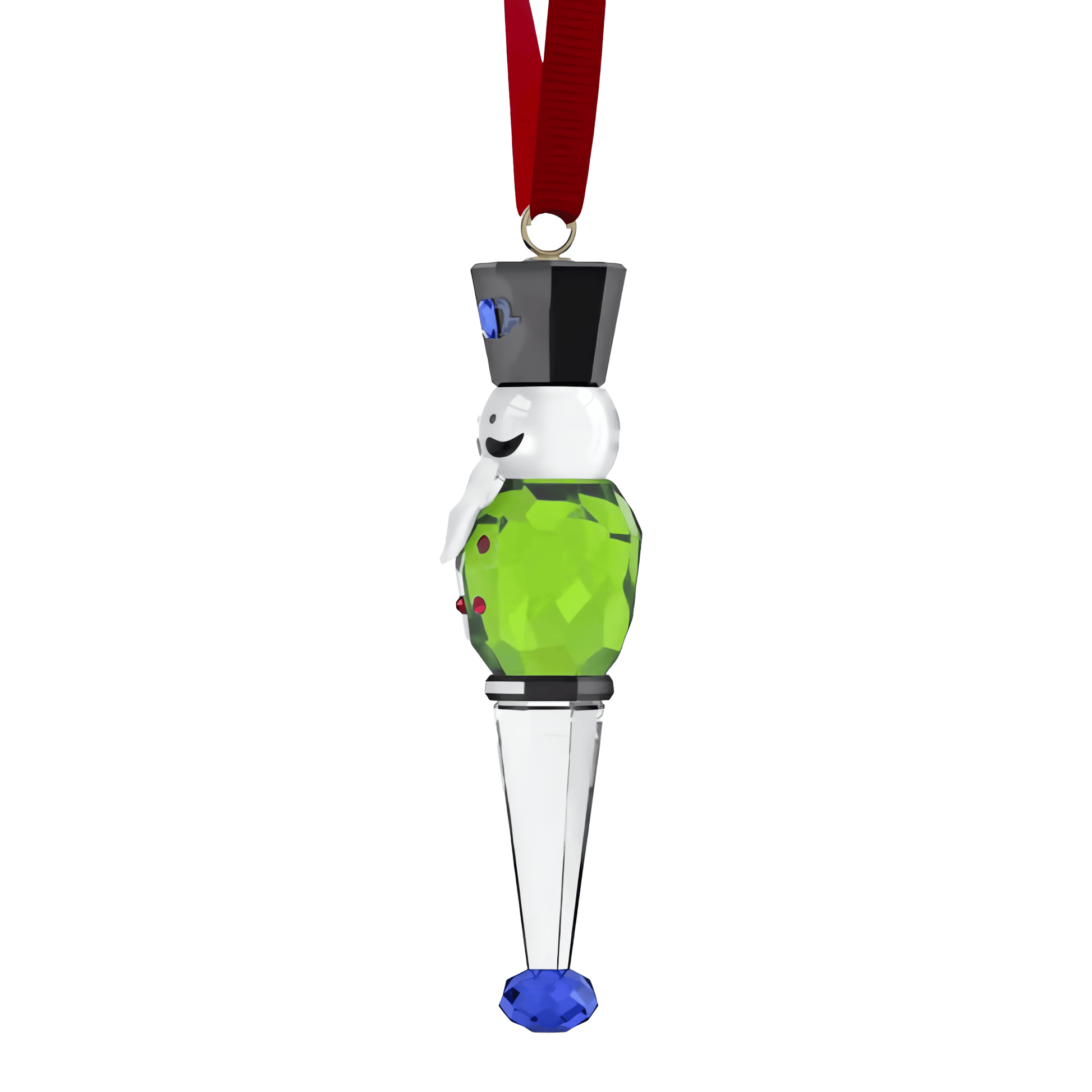 Holiday Cheers Nutcracker Ornament, Green
