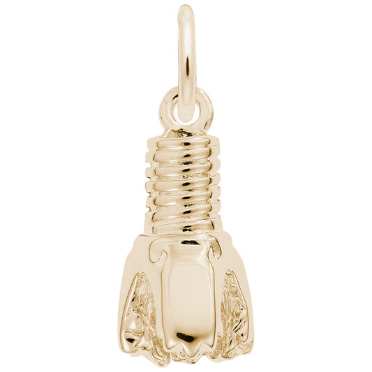 Texas Oil Drill Bit Charm - Unique Travel Souvenir Jewelry 5746