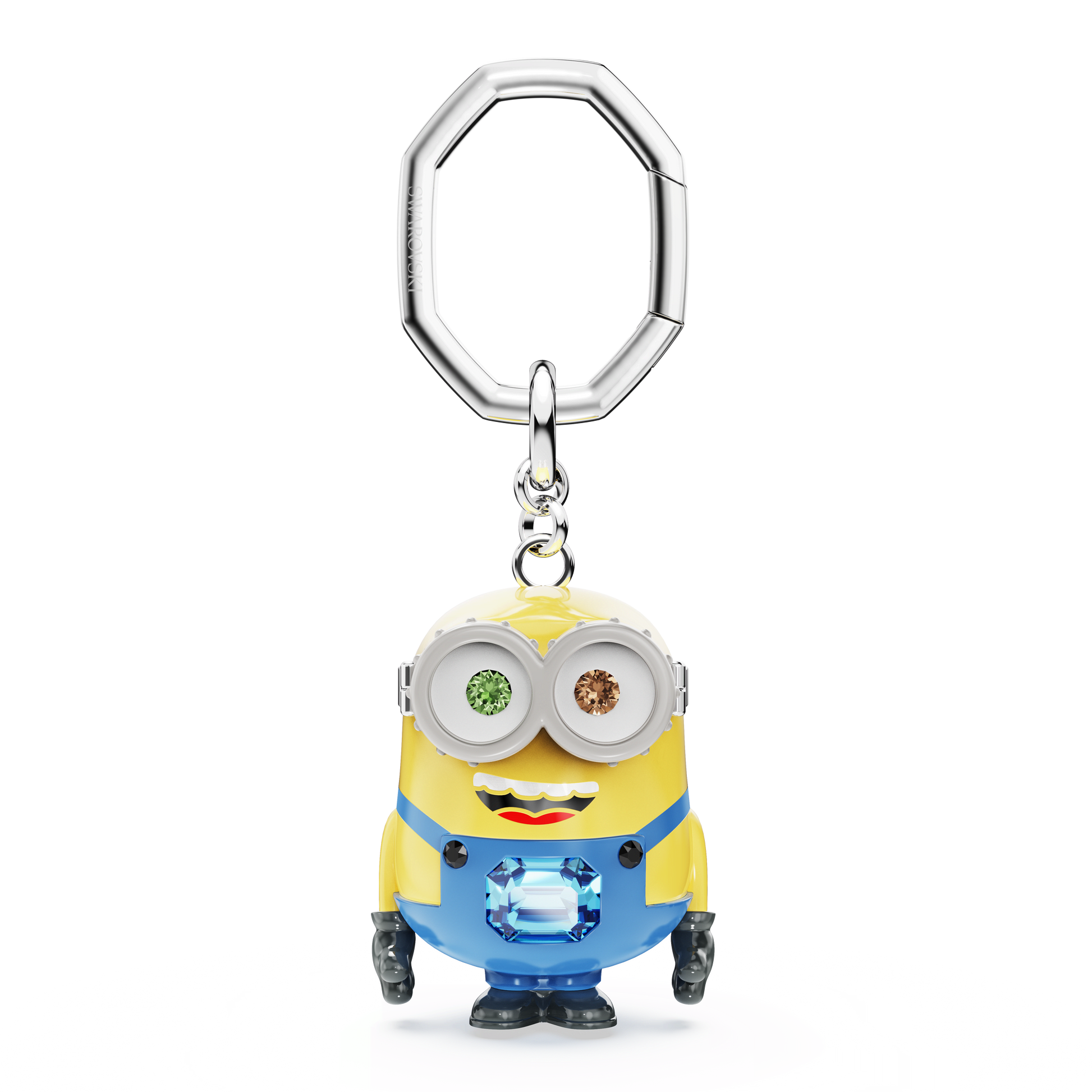 Minions Bob key ring, Multicolored, Stainless steel