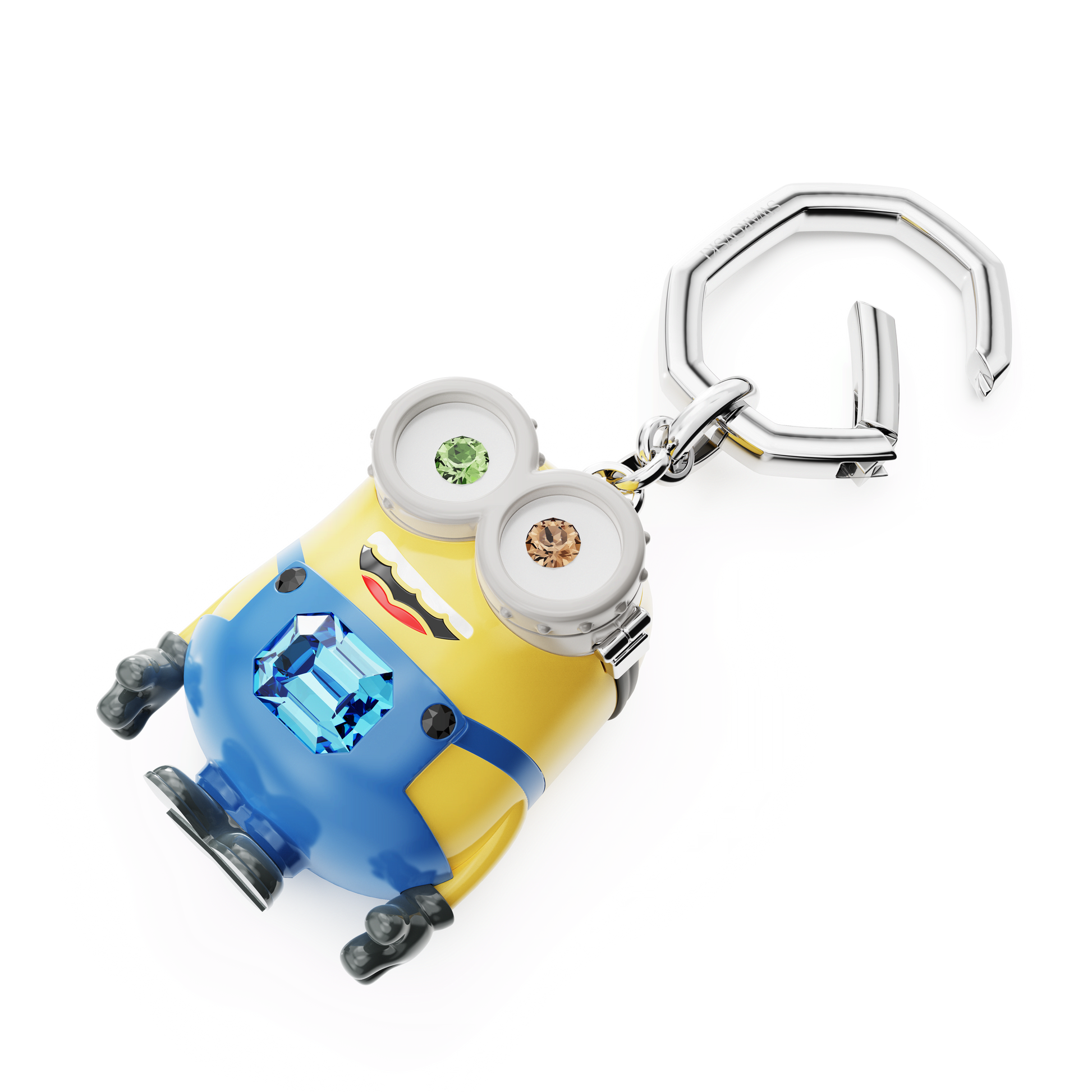 Minions Bob key ring, Multicolored, Stainless steel