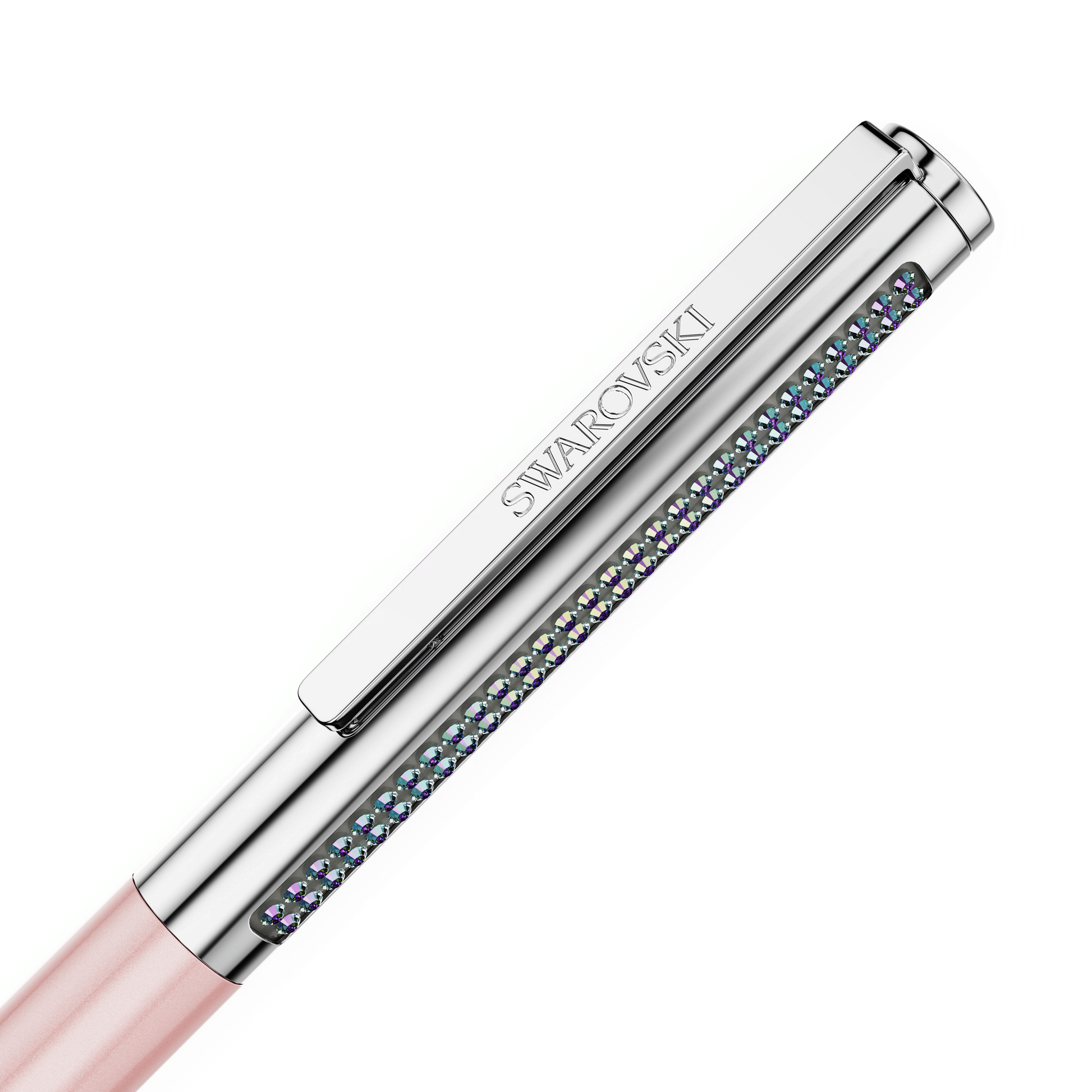 Matrix Tennis ballpoint pen, Pink lacquered, Chrome plated