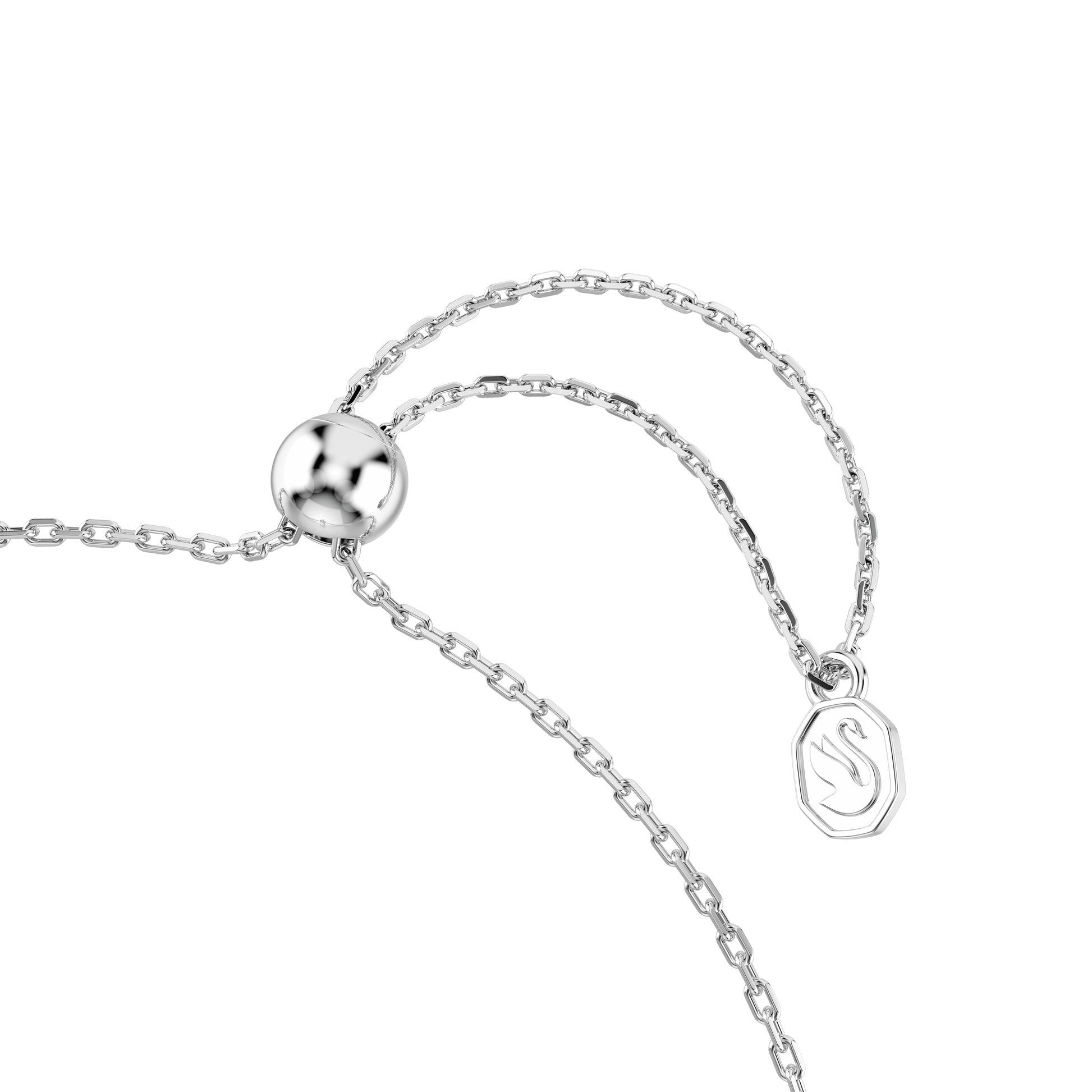 Ariana Grande x Swarovski bracelet, Mixed cuts, Flower, Multicolored, Rhodium plated