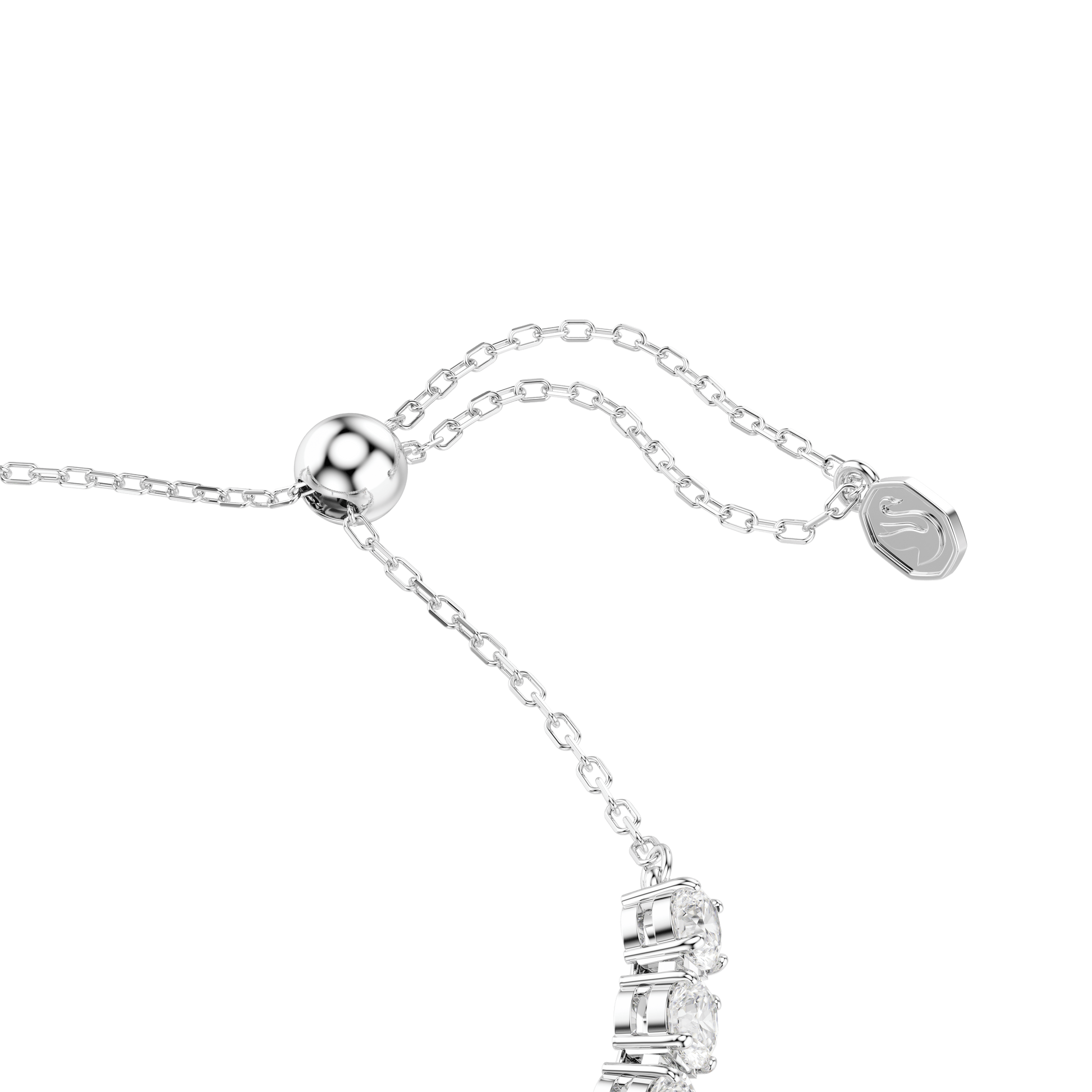 Ariana Grande x Swarovski Tennis bracelet, Mixed cuts, Multicolored, Rhodium plated