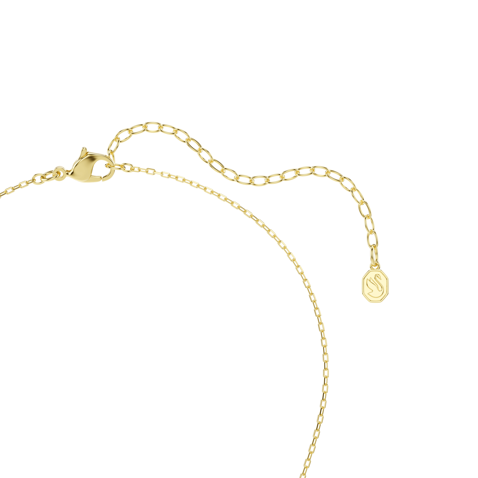 Sublima set, Set (2), Pear cut, Red, 18K gold finish