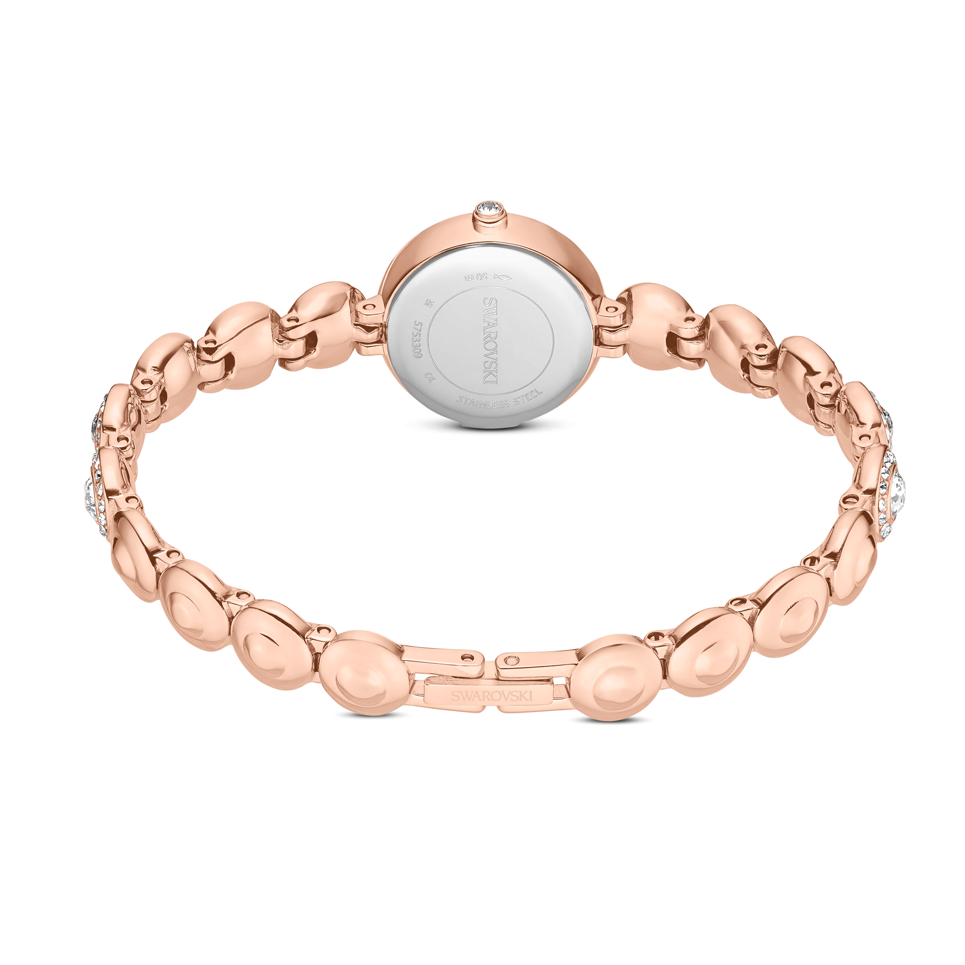 Una Angelic watch, Crystal bracelet, Rose gold tone, Rose gold-tone finish