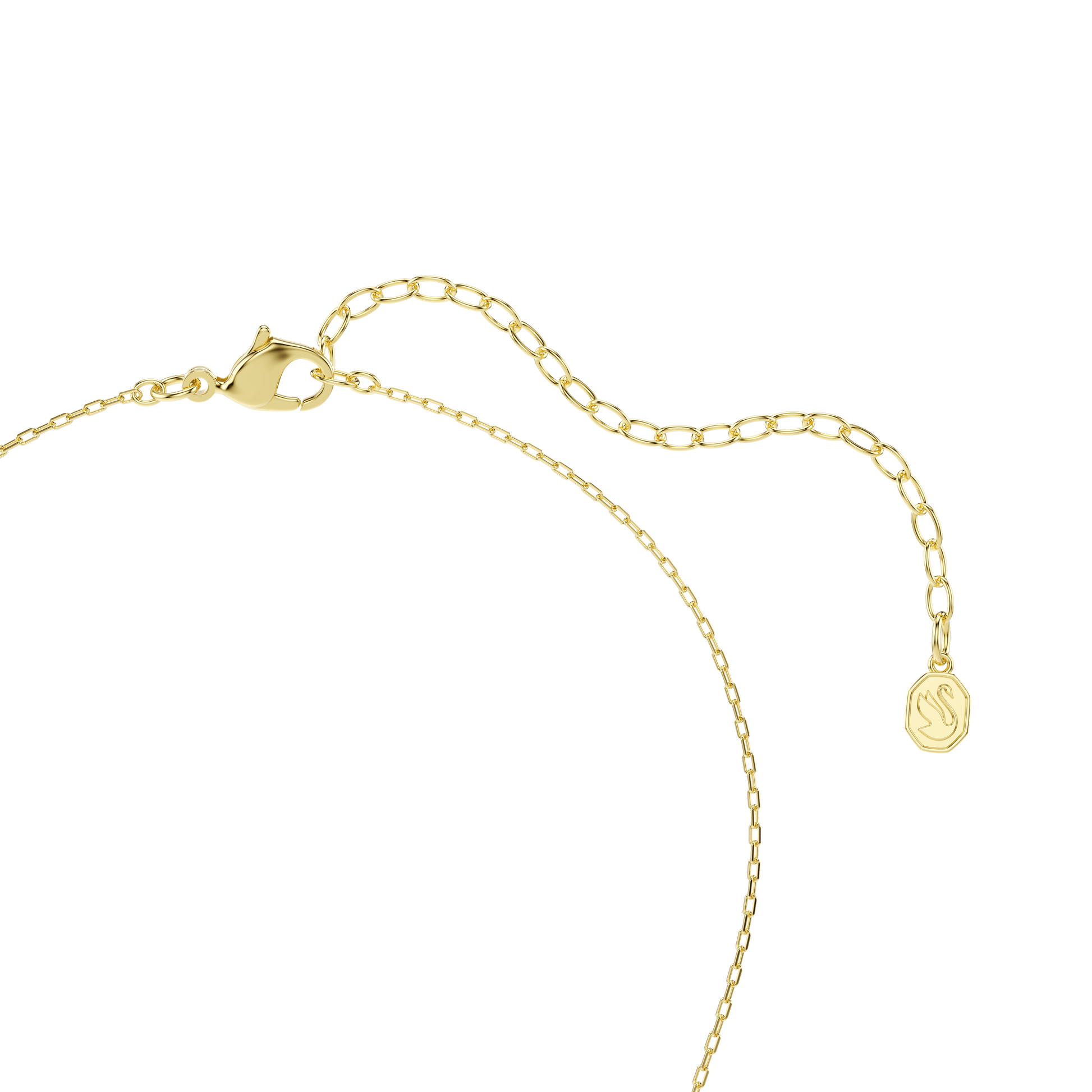 Magic set, Set (2), Mixed cuts, Snowflake, White, 18K gold finish