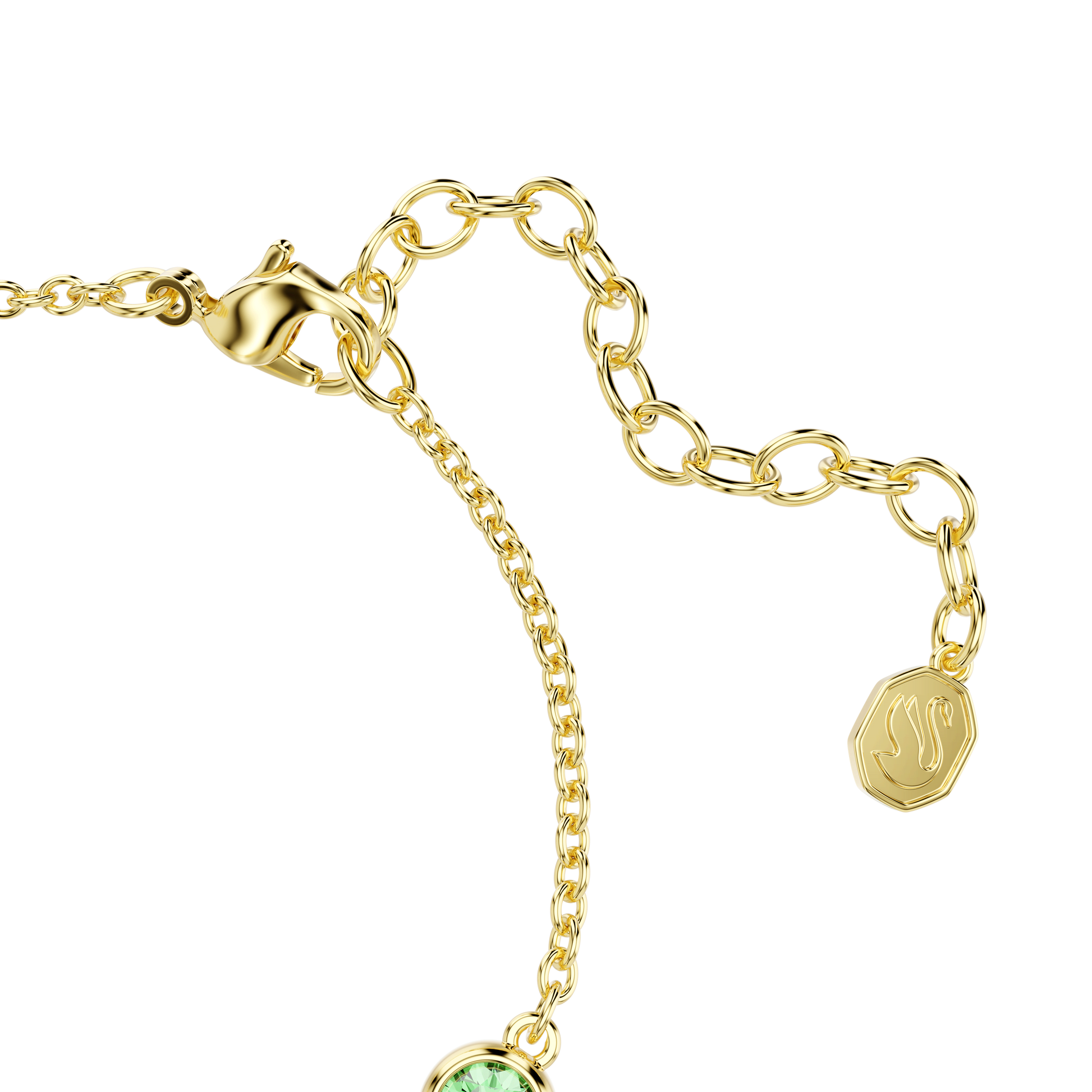 Imber bracelet, Mixed cuts, Multicolored, 18K gold finish
