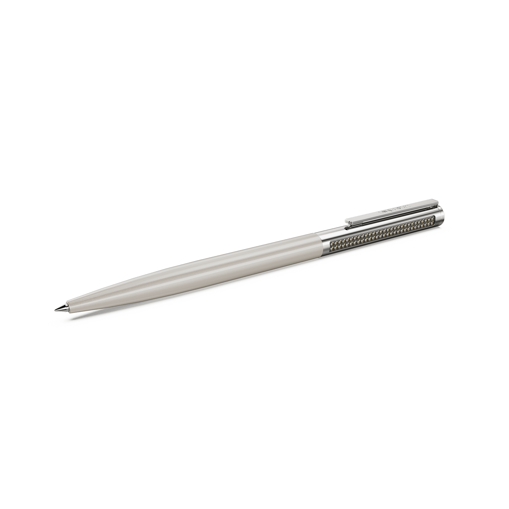 Matrix Tennis ballpoint pen, Beige lacquered, Chrome plated