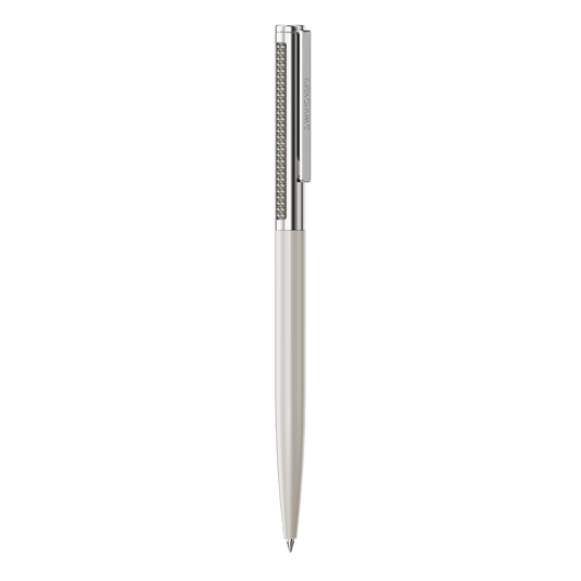Matrix Tennis ballpoint pen, Beige lacquered, Chrome plated