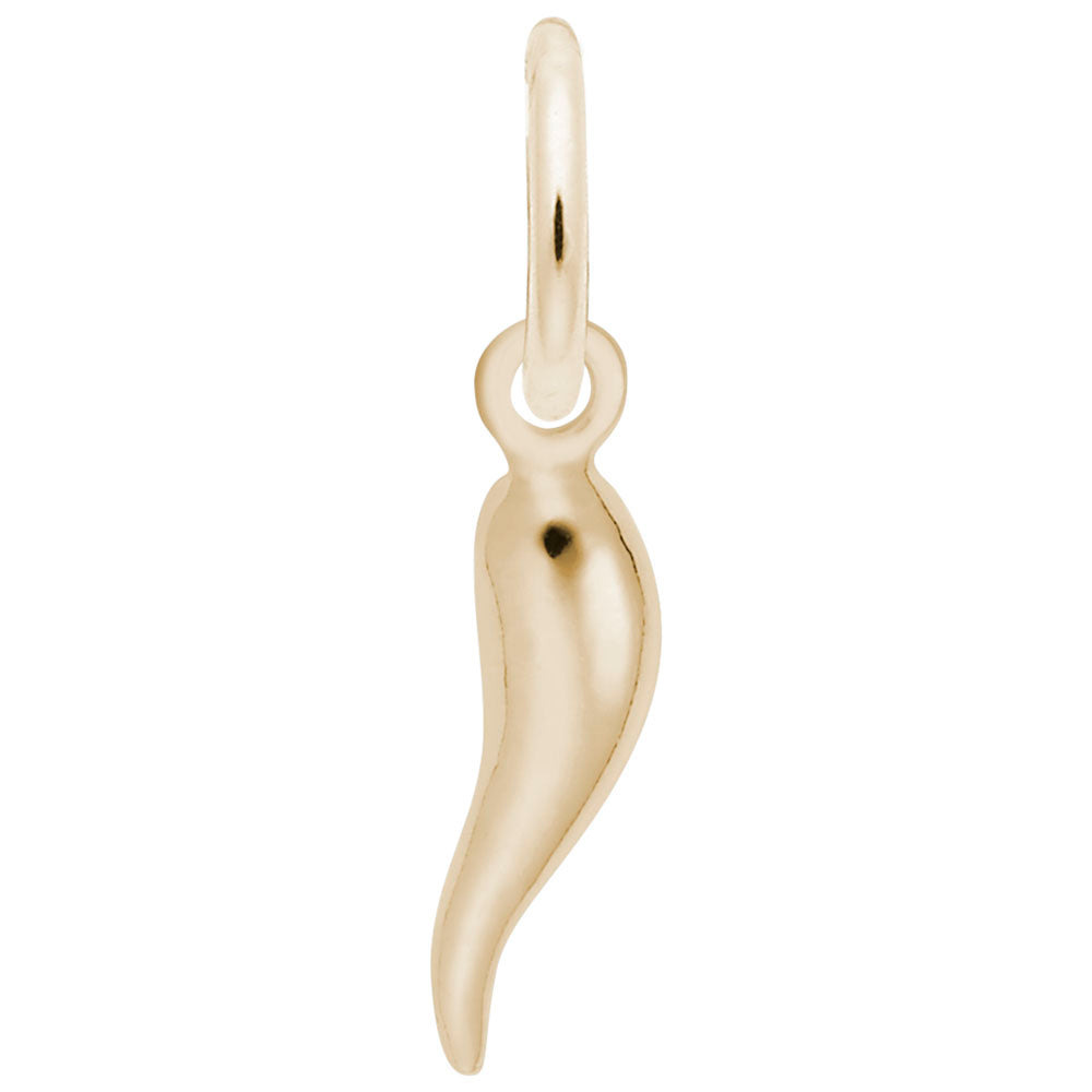 Small Italian Horn Charm for Good Luck in Gaming & Life 6044