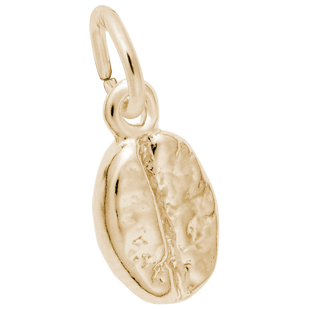 South America Coffee Bean Charm - Travel Souvenir Jewelry 6102