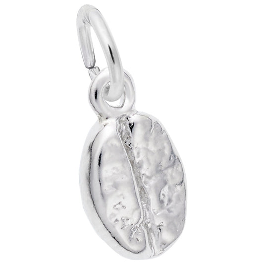 South America Coffee Bean Charm - Travel Souvenir Jewelry 6102