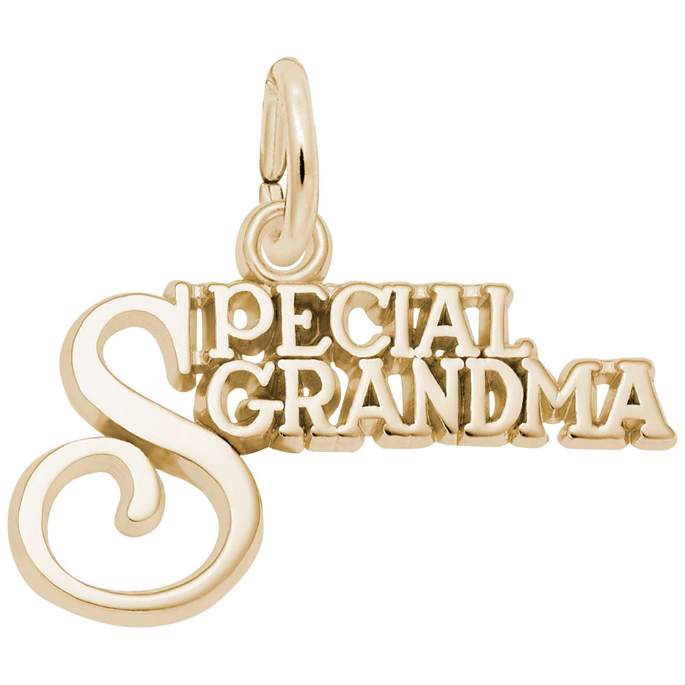 Special Grandma Charm - Heartfelt Gift for Loving Grandmothers 6130