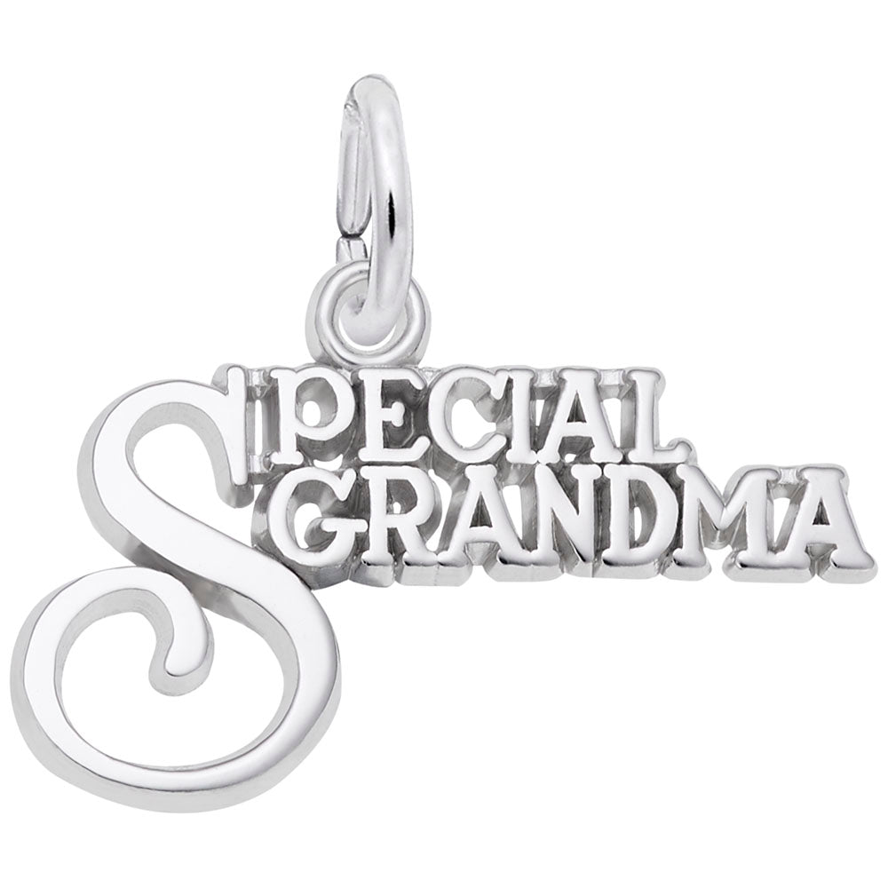 Special Grandma Charm - Heartfelt Gift for Loving Grandmothers 6130