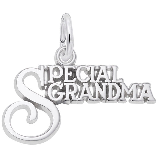 Special Grandma Charm - Heartfelt Gift for Loving Grandmothers 6130