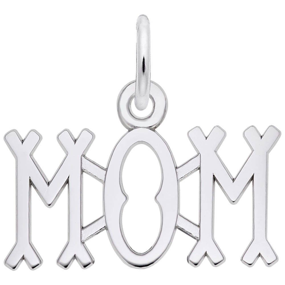 Just for Mom Charm - Heartfelt Gift for Mothers & New Moms 6182