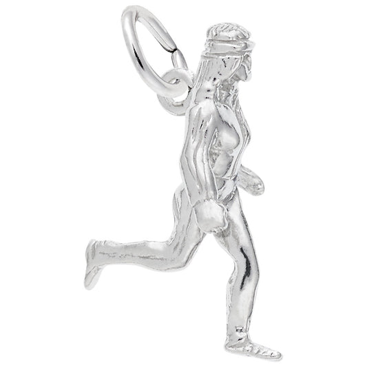 Running Jogger Charm for Sports Enthusiasts - Rembrandt Charms 6186