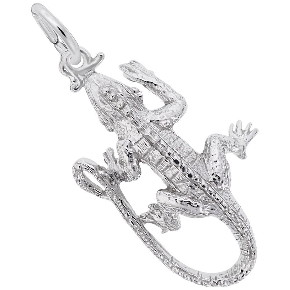 Iguana Charm for Pet Lovers - Unique Animal Jewelry Accessory 6208
