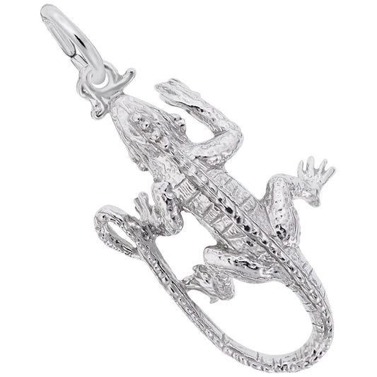 Iguana Charm for Pet Lovers - Unique Animal Jewelry Accessory 6208