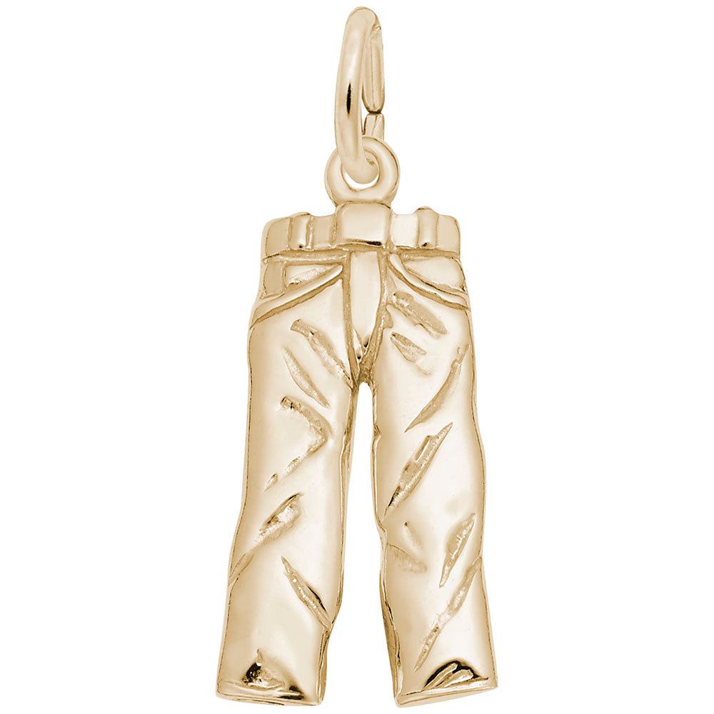 Stylish Jeans Charm for Home & Garden Decor - Rembrandt Charms 6213