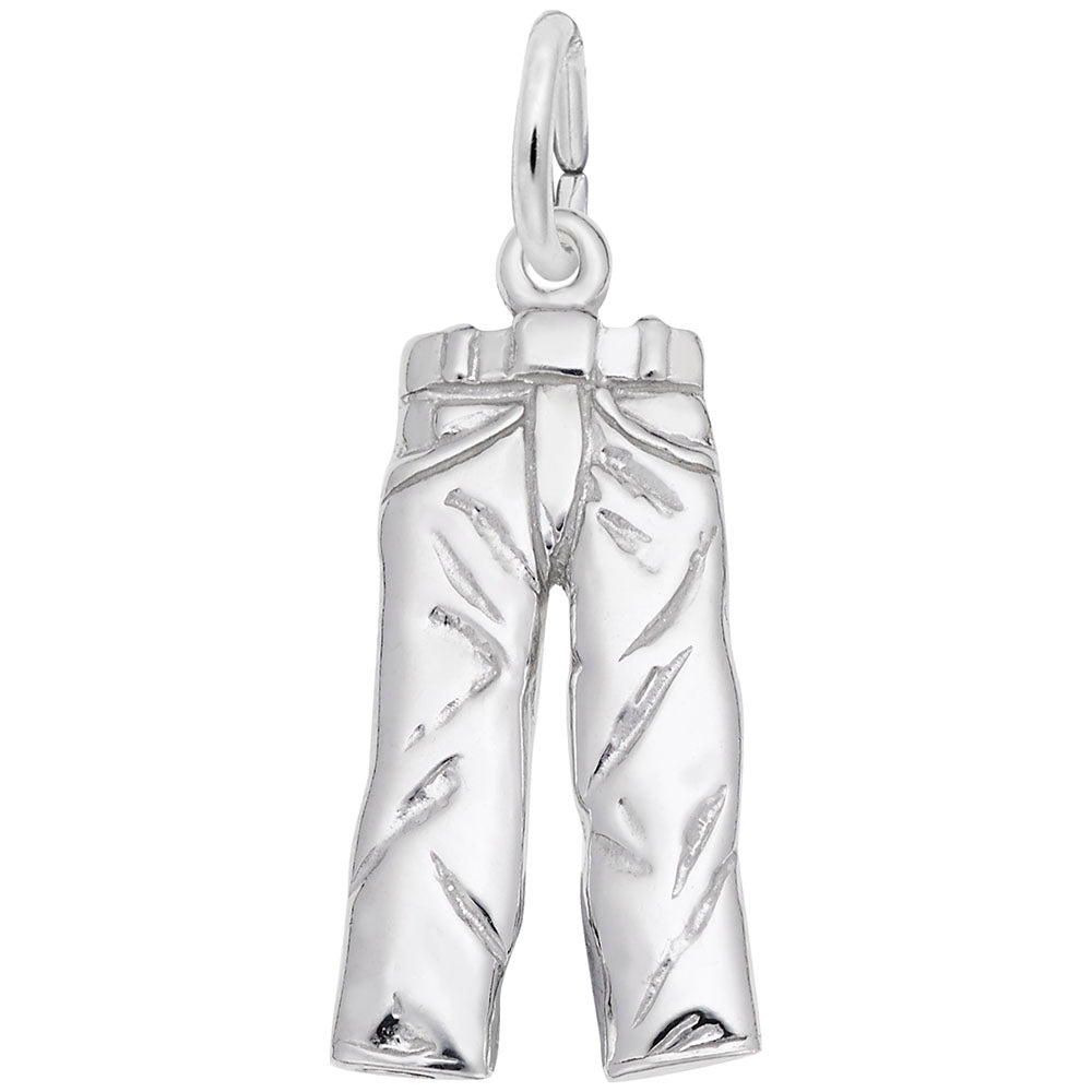 Stylish Jeans Charm for Home & Garden Decor - Rembrandt Charms 6213