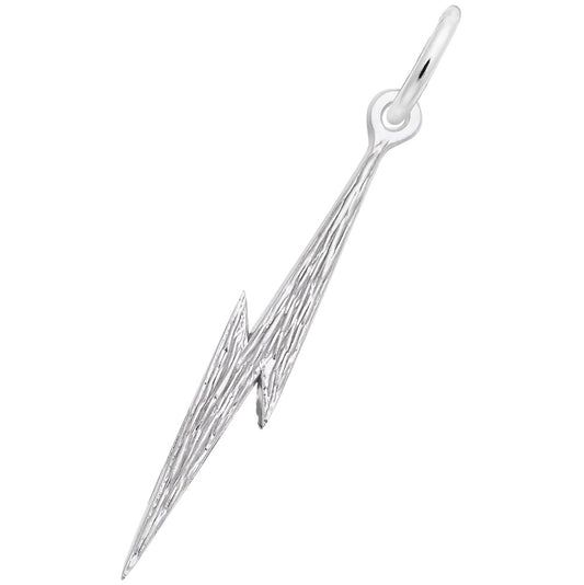 Spring Lightning Bolt Charm - Unique Jewelry for Seasonal Style 6219