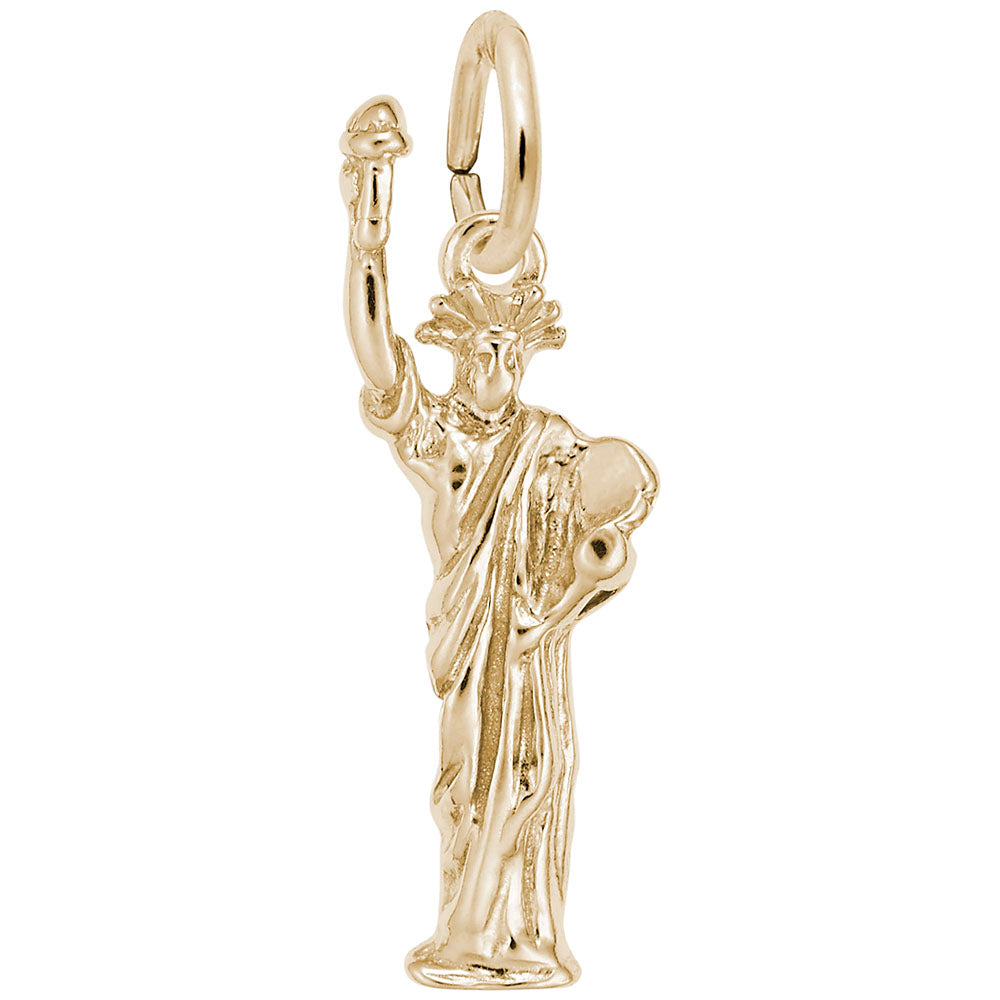 Lady Liberty Charm - New York Travel Souvenir Jewelry Gift 6221