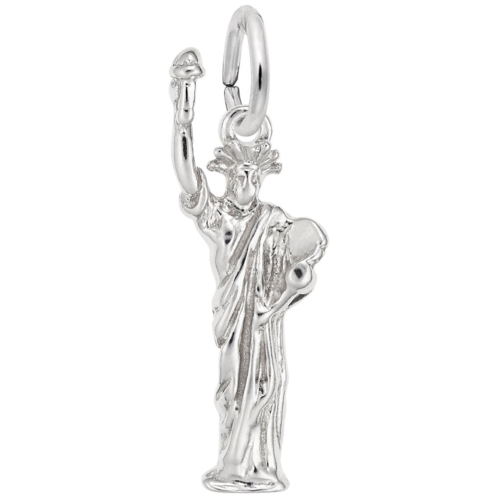 Lady Liberty Charm - New York Travel Souvenir Jewelry Gift 6221