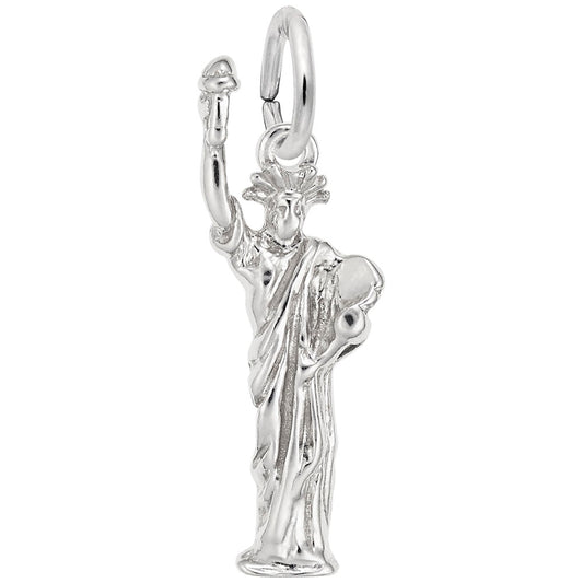 Lady Liberty Charm - New York Travel Souvenir Jewelry Gift 6221