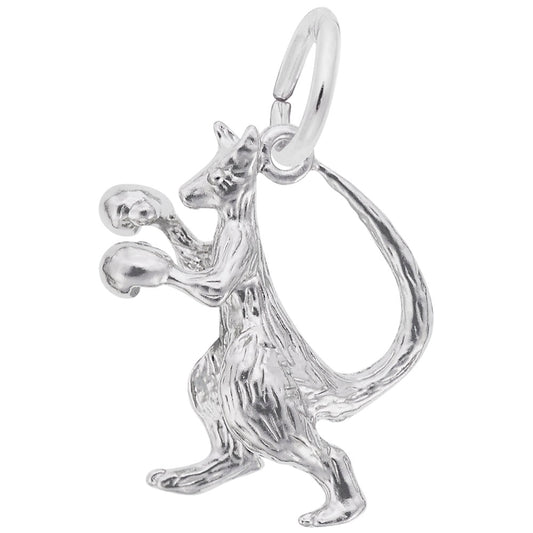 Boxing Kangaroo Charm - Unique Animal Jewelry for Pet Lovers 6229