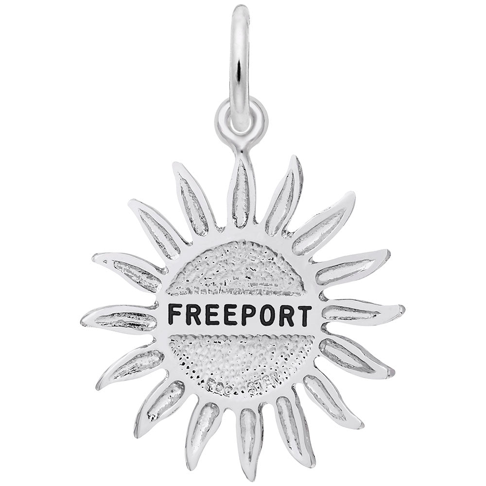 Freeport Sun Large Charm - Travel Island Jewelry for Adventurers 6244