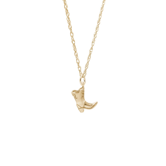 Cowboy Boot Necklace Set