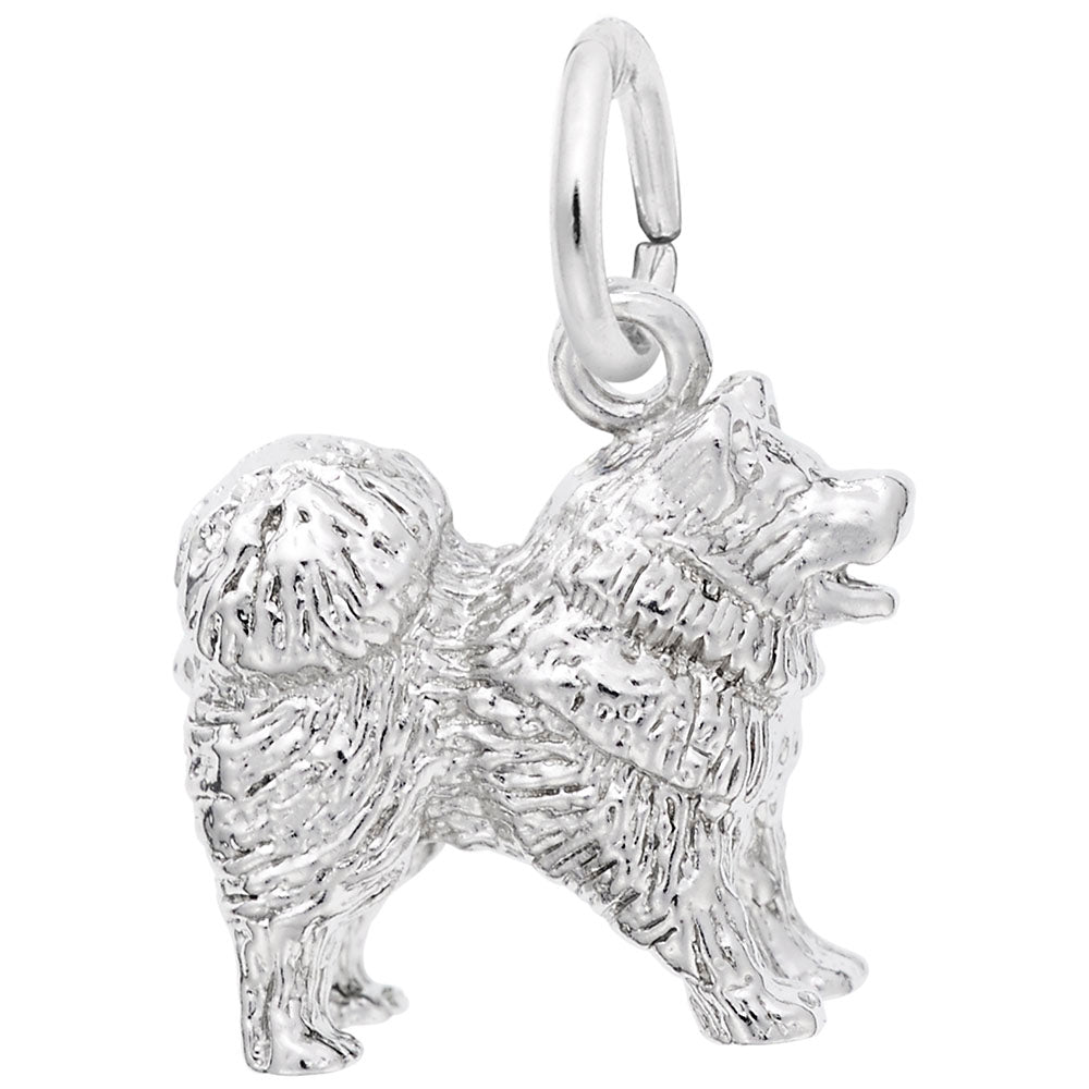 Chow Chow Dog Charm - Adorable Pet Jewelry for Dog Lovers 6329