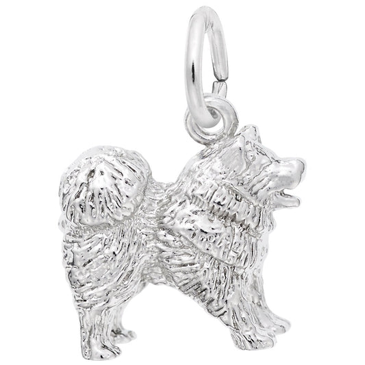 Chow Chow Dog Charm - Adorable Pet Jewelry for Dog Lovers 6329